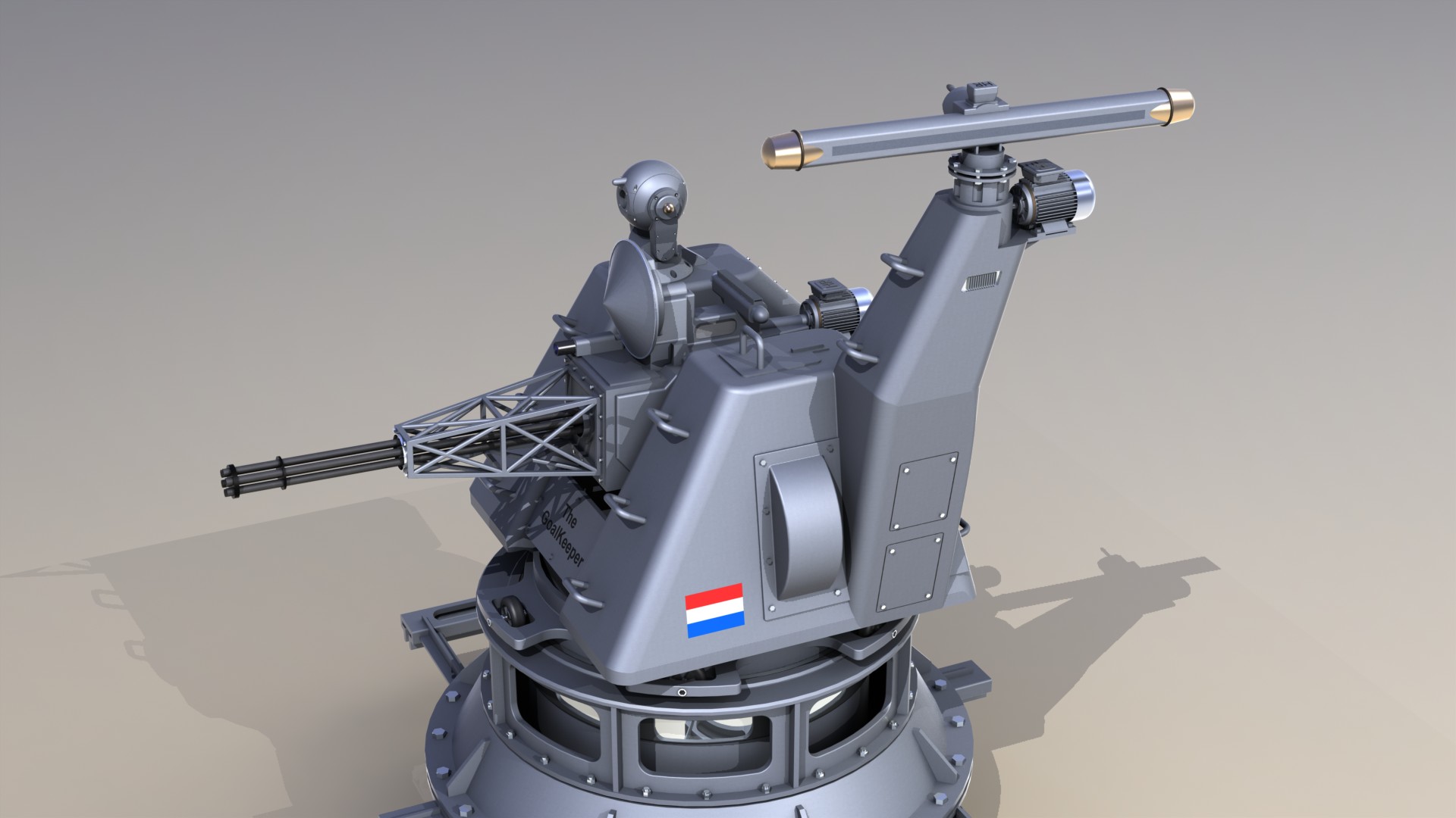 荷兰海军舰艇上使用的武器系统